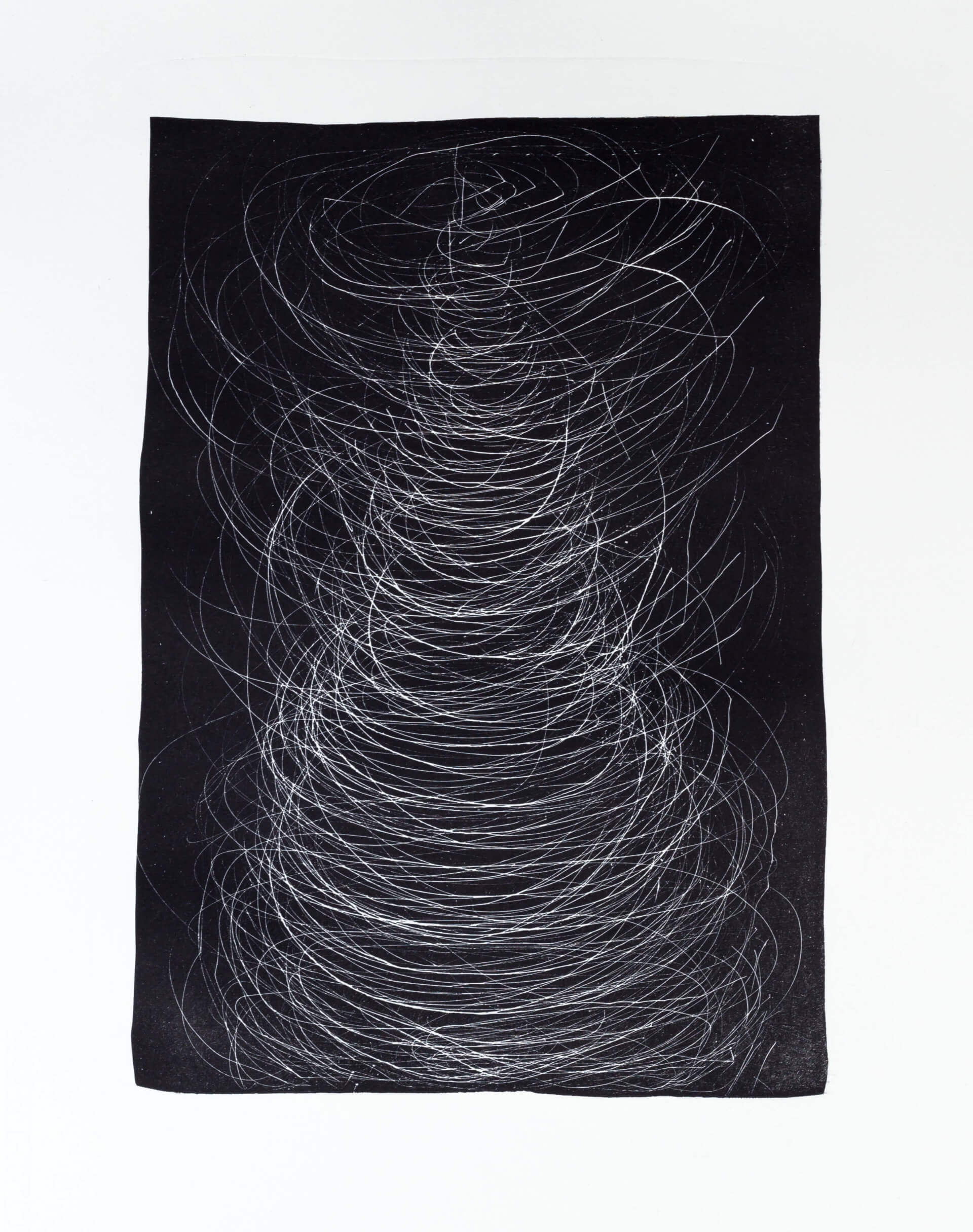 Katharina Albers, Transformation IV, 2011, Schablithographie, 4 Auflagen, 40x29,5cm
