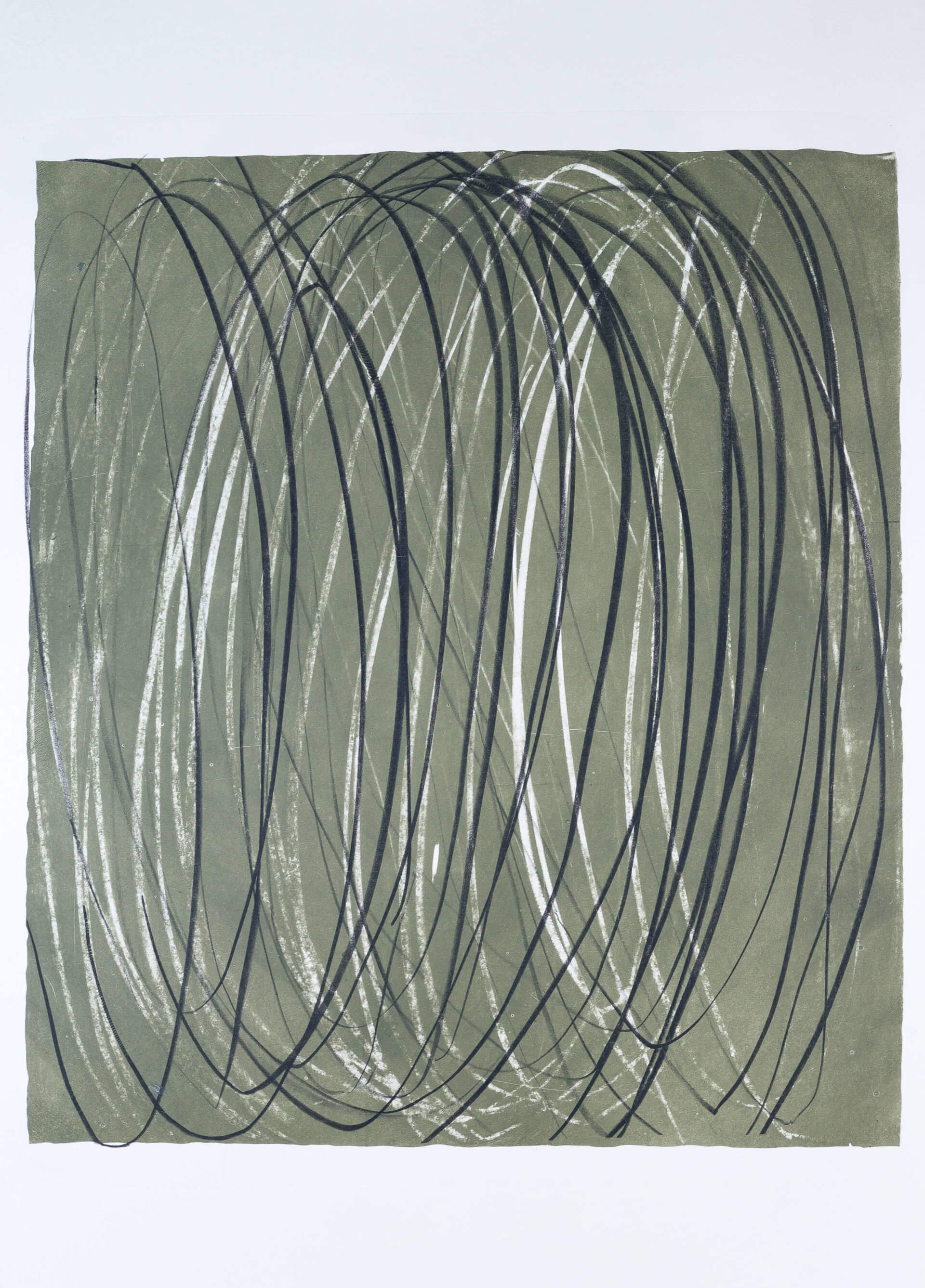 Katharina Albers, Transformation XIII.I, 2011, Farblithographie, Unikat, 59,5x48,5cm