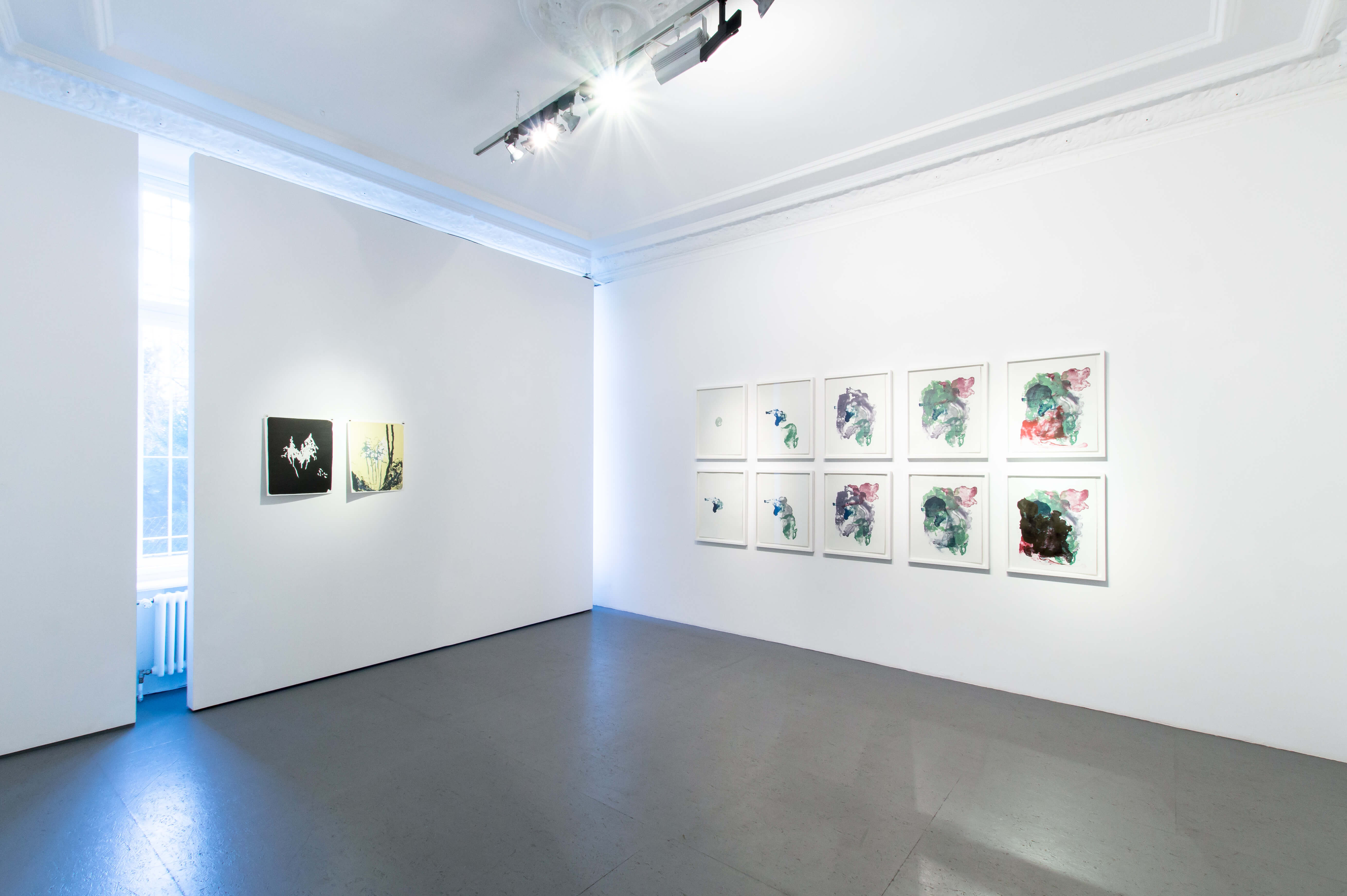 lithographic nature - Ausstellungsansichten der Einzelausstellung von Katharina Albers in der Galerie Burster Berlin