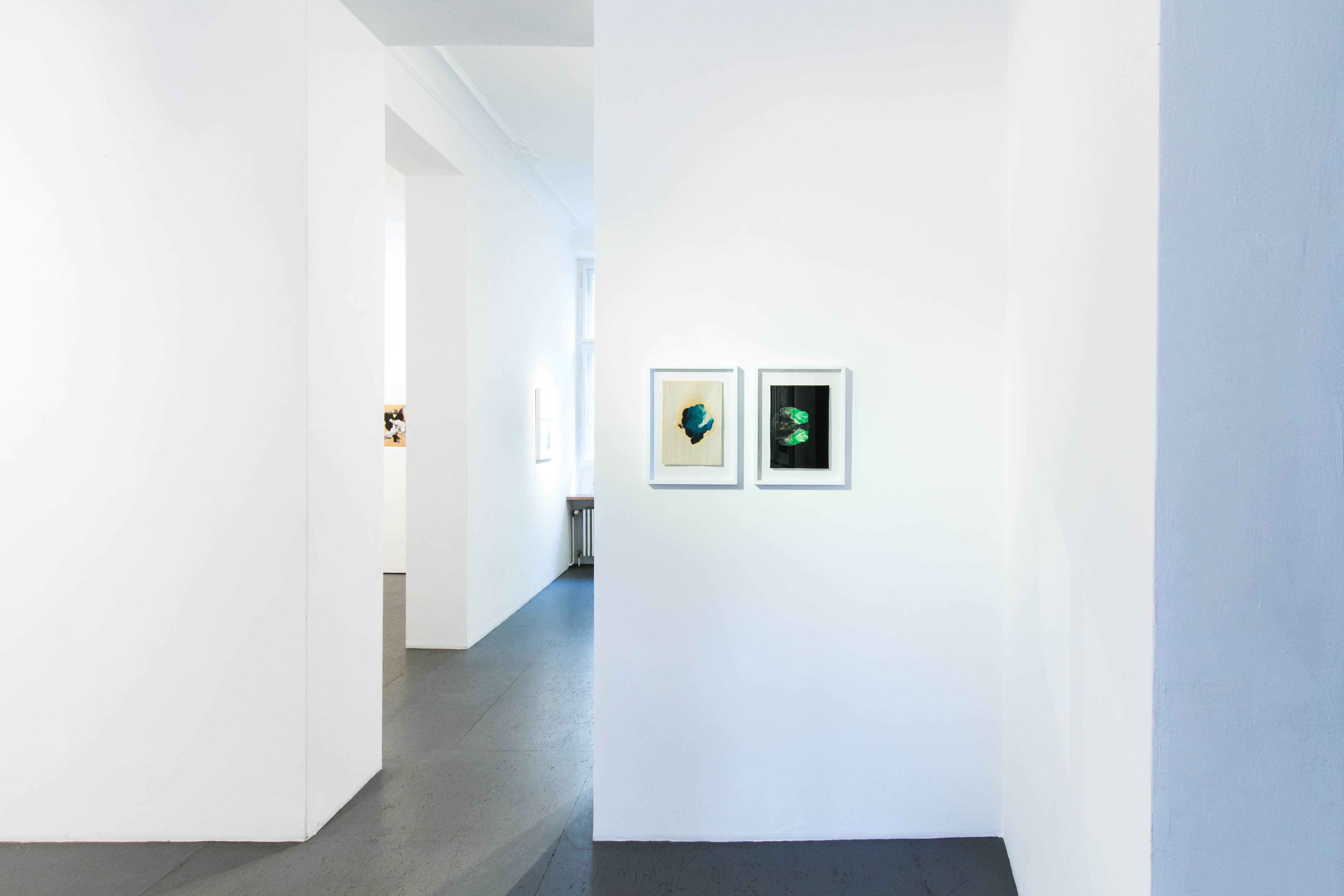 Ausstellungsansicht: Katharina Albers - lithographic nature, Galerie Burster Berlin