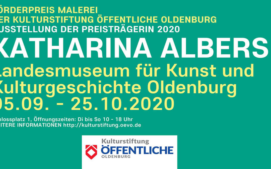 Förderpreis Malerei der Kulturstiftung öffentliche Oldenburg // 2020