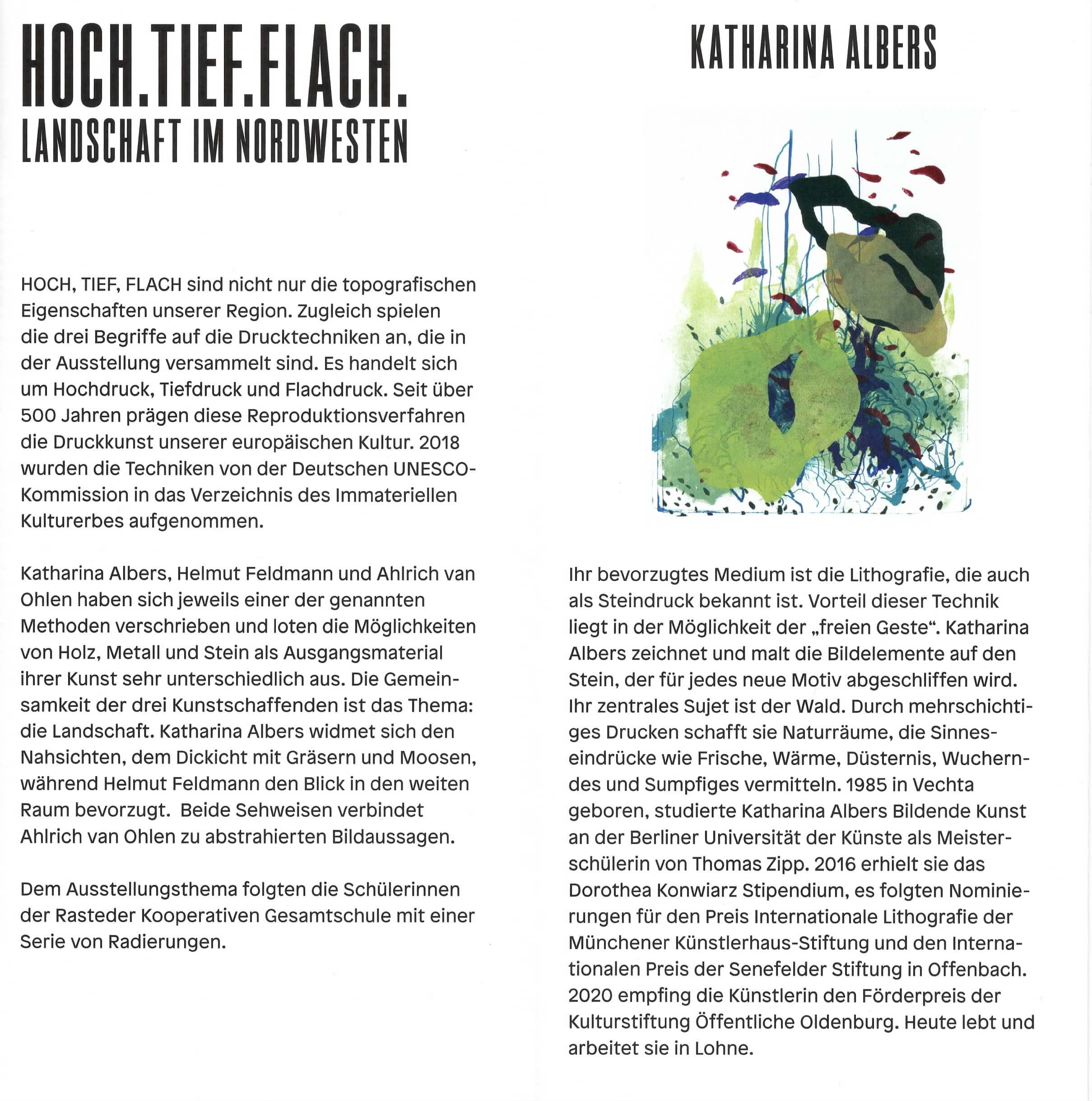 Hoch.Tief.Flach - Landschaft im Nordwesten